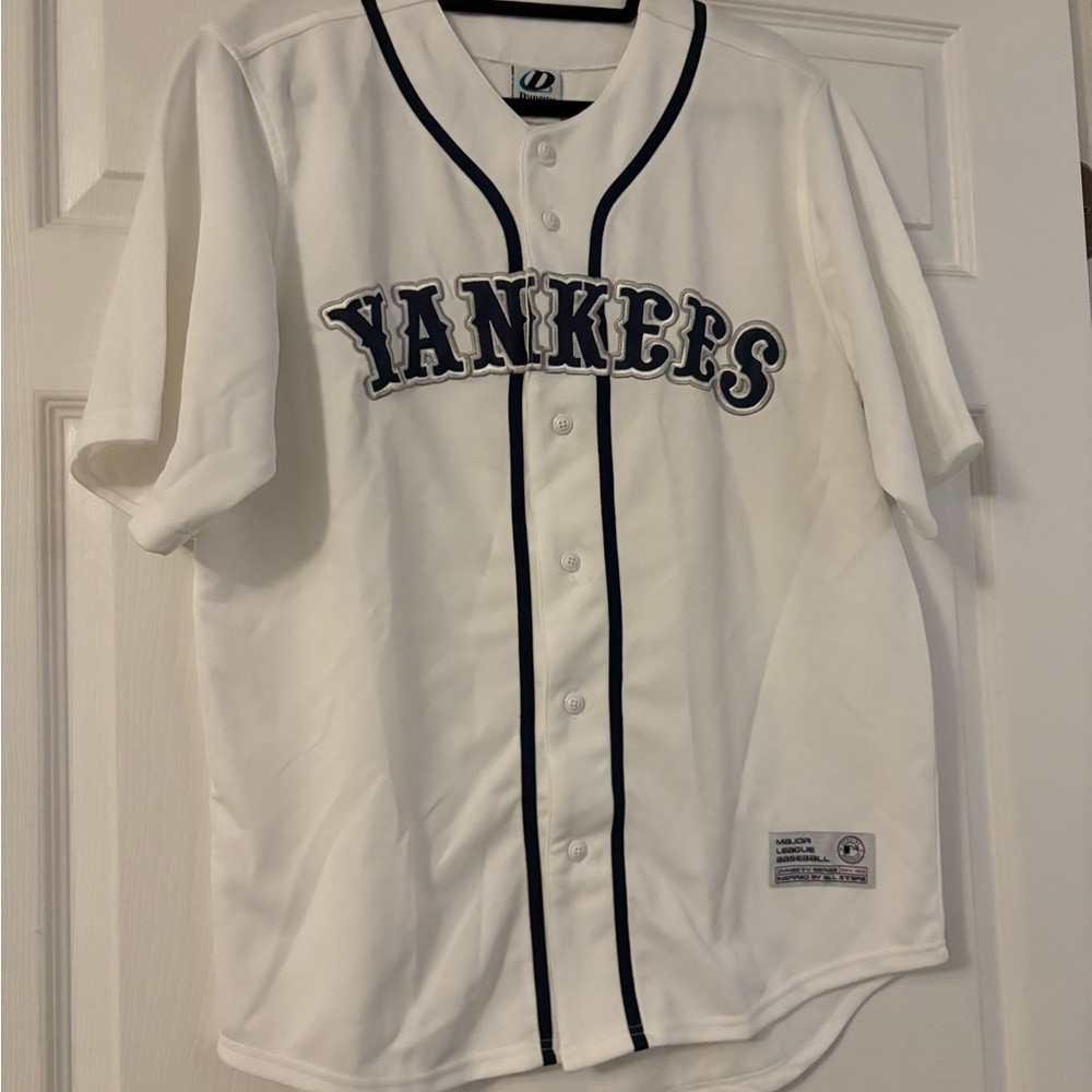 NY Yankees White Jersey